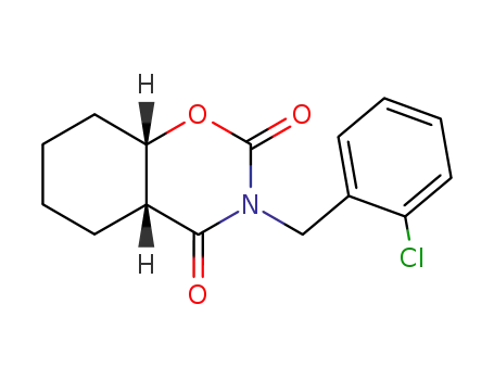 (4aR,8aS)-3-(2-Chloro-benzyl)-hexahydro-benzo[e][1,3]oxazine-2,4-dione