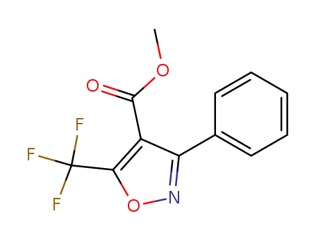 4-이속사졸카르복실산,3-페닐-5-(트리플루오로메틸)-,메틸에스테르(9CI)