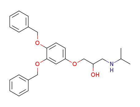 1-(3,4-bis(benzyloxy)phenoxy)-3-(isopropylamino)-2-propanol