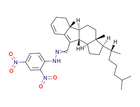 B-nor-cholesta-3,5-diene-6-(2,4-dinitrophenyl)hydrazone