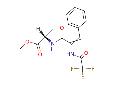 methyl ester of N-trifluoroacetyldehydrophenylalanylalanine