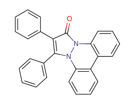 2,3-diphenylpyrazolo<1,2-a>benzo<c>cinnolin-1-one