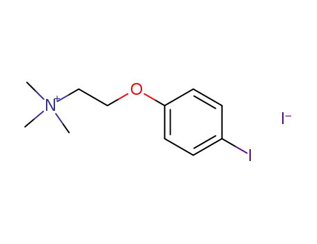 2-(4-Iodophenoxy)-N,N,N-trimethylethan-1-aminium iodide