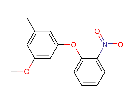 Molecular Structure of 82994-07-8 (3-methoxy-5-methylphenyl 2'-nitrophenyl ether)