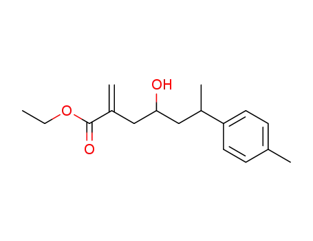 4-Hydroxy-2-methylene-6-p-tolyl-heptanoic acid ethyl ester