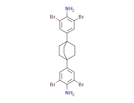 1,4-Bis(4'-amino-3',5'-dibromophenyl)bicyclo<2.2.2>octane