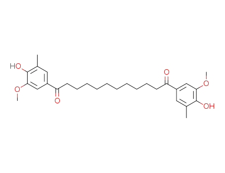 1,10-Bis-(4-hydroxy-5-methoxy-3-methyl-benzoyl)-decan