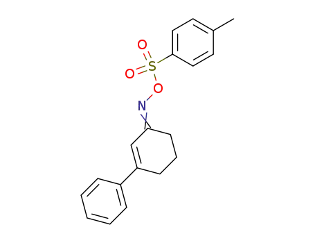 2-Cyclohexen-1-one, 3-phenyl-, O-[(4-methylphenyl)sulfonyl]oxime