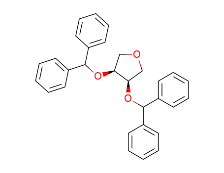 Molecular Structure of 82198-52-5 (1,4-anhydro-2,3-bis(diphenylmethyl)erythritol)