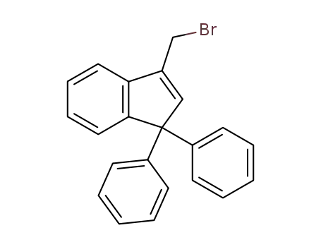 Molecular Structure of 64749-04-8 (3-(bromomethyl)-1,1-diphenyl-1H-indene)