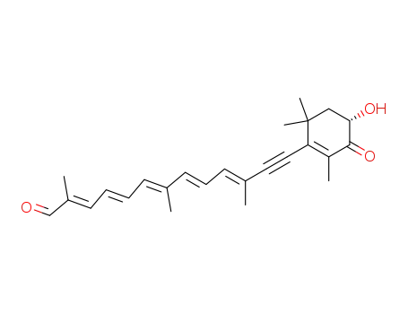 all-trans-(3S)-3-Hydroxy-4-oxo-7,8-didehydro-12'-apo-β-carotin-12'-al