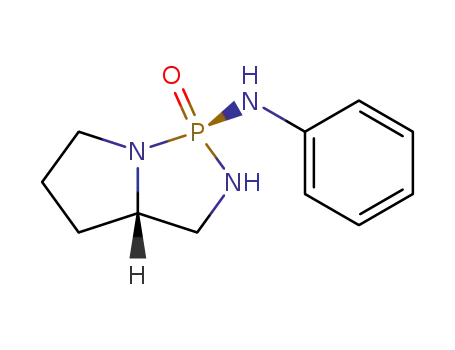 (3S,7aS)-3-anilino-1,2,5,6,7,7a-hexahydropyrrolo<1,2-c><1,3,2>diazaphosphole 3-oxide