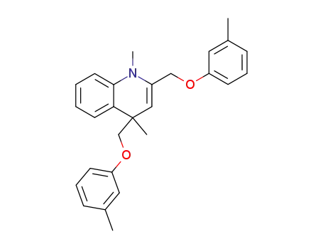 Quinoline, 1,4-dihydro-1,4-dimethyl-2,4-bis[(3-methylphenoxy)methyl]-