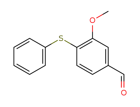 3-Methoxy-4-phenylsulfanyl-benzaldehyde