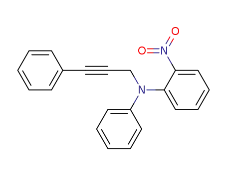 (2-Nitro-phenyl)-phenyl-(3-phenyl-prop-2-ynyl)-amine