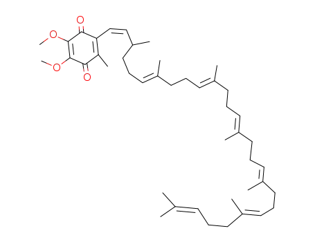 Molecular Structure of 303-96-8 (2,5-Cyclohexadiene-1,4-dione,2-[(1Z,6E,10E,14E,18E,22E)-3,7,11,15,19,23,27-heptamethyl-1,6,10,14,18,22,26-octacosaheptaenyl]-5,6-dimethoxy-3-methyl-(9CI))