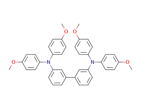 N<sup>3</sup>,N<sup>3</sup>,N<sup>3'</sup>,N<sup>3'</sup>-Tetrakis-(4-methoxy-phenyl)-biphenyl-3,3'-diamine