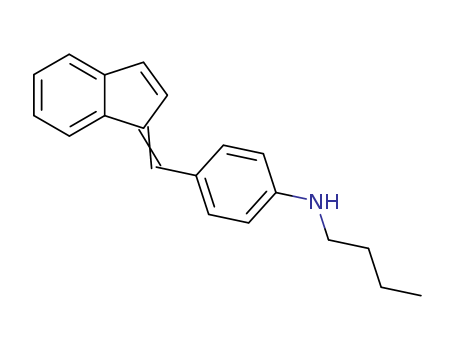 Benzenamine,N-butyl-4-(1H-inden-1-ylidenemethyl)- cas  2428-36-6