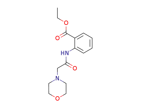 N-<(morpholin-4-yl)methylcarbonyl>anthranilic acid ethyl ester