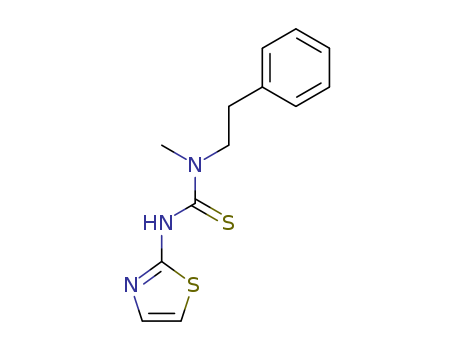 Thiourea,N-methyl-N-(2-phenylethyl)-N'-2-thiazolyl-