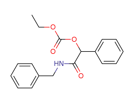 Molecular Structure of 101730-29-4 (ethoxycarbonyloxy-phenyl-acetic acid benzylamide)