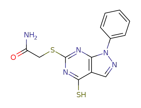 Acetamide,
2-[(4,5-dihydro-1-phenyl-4-thioxo-1H-pyrazolo[3,4-d]pyrimidin-6-yl)thio]-