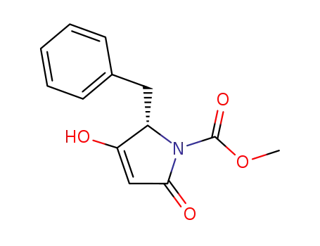 (S)-2-Benzyl-3-hydroxy-5-oxo-2,5-dihydro-pyrrole-1-carboxylic acid methyl ester