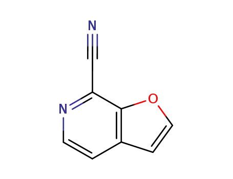 Molecular Structure of 190957-75-6 (Furo[2,3-c]pyridine-7-carbonitrile (9CI))