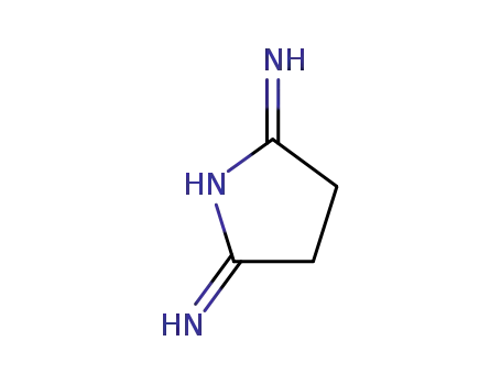 Molecular Structure of 503-84-4 (3,4-Dihydro-2-imino-2H-pyrrol-5-amine)