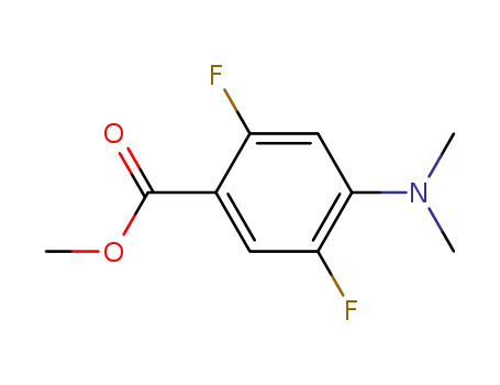 4-Dimethylamino-2,5-difluoro-benzoic acid methyl ester