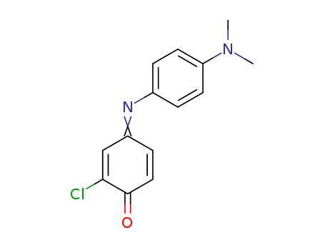 2,5-Cyclohexadien-1-one, 2-chloro-4-(p-dimethylaminophenyl)imino- cas  7512-47-2