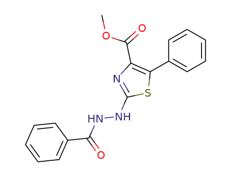 Methyl 2-(2-benzoylhydrazinyl)-5-phenyl-1,3-thiazole-4-carboxylate