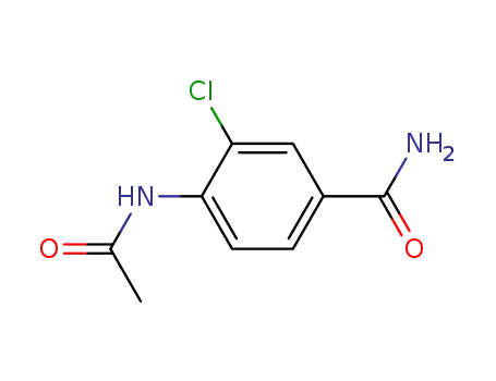 4-Acetylamino-3-chloro-benzamide