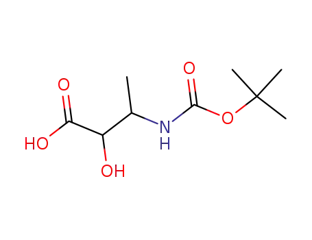 Butanoic acid, 3-[[(1,1-dimethylethoxy)carbonyl]amino]-2-hydroxy- (9CI)