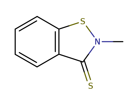 1,2-Benzisothiazole-3(2H)-thione,2-methyl- cas  15871-24-6