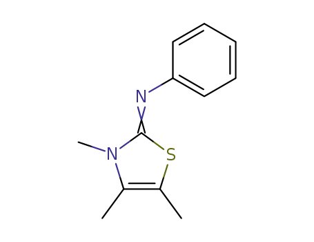 (2Z)-3,4,5-Trimethyl-N-phenyl-1,3-thiazol-2(3H)-imine
