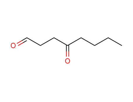 Molecular Structure of 66662-22-4 (Octanal, 4-oxo-)