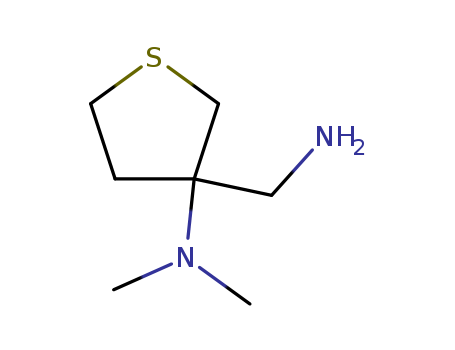 3-(Aminomethyl)-N,N-dimethyltetrahydro-3-thiophenamine  CAS NO.176445-79-7