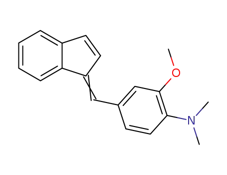 4-[(E)-inden-1-ylidenemethyl]-2-methoxy-N,N-dimethyl-aniline