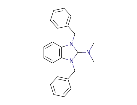 1H-Benzimidazol-2-amine,
2,3-dihydro-N,N-dimethyl-1,3-bis(phenylmethyl)-