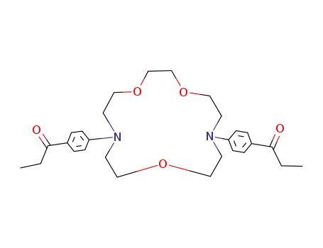 7,13-bis<4-(1-oxopropyl)phenyl>-1,4,10-trioxa-7,13-diazacyclopentadecane