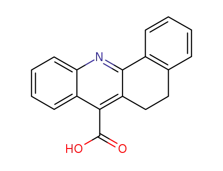 Molecular Structure of 83-93-2 (5,6-DIHYDRO-BENZO[C]ACRIDINE-7-CARBOXYLIC ACID)