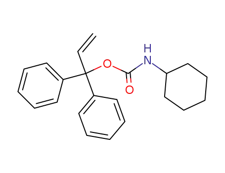 N-Cyclohexyl-carbaminsaeure-<3,3-diphenyl-propen-(1)-yl-(3)>-ester
