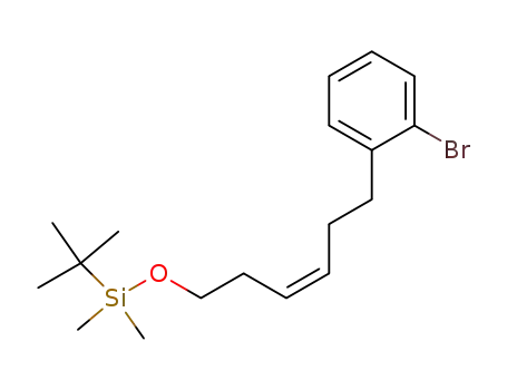 [(Z)-6-(2-Bromo-phenyl)-hex-3-enyloxy]-tert-butyl-dimethyl-silane