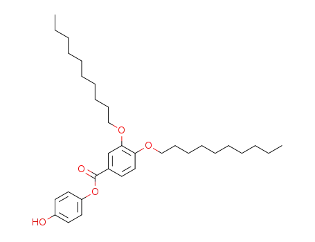 3,4-Bis-decyloxy-benzoic acid 4-hydroxy-phenyl ester
