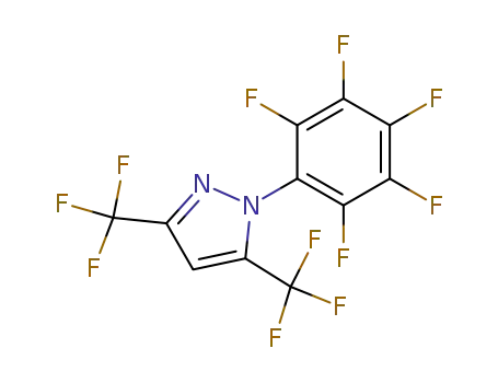 3,5-bis(trifluoromethyl)-1-(pentafluorophenyl)pyrazole