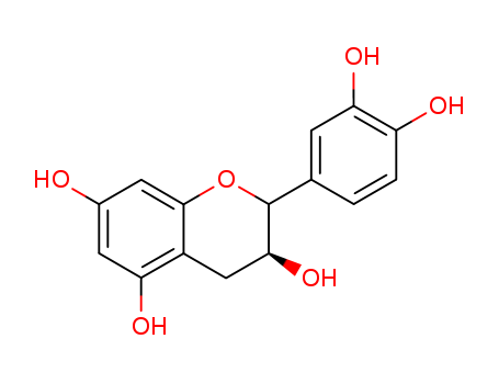 2H-1-Benzopyran-3,5,7-triol,2-(3,4-dihydroxyphenyl)-3,4-dihydro-(13392-26-2)