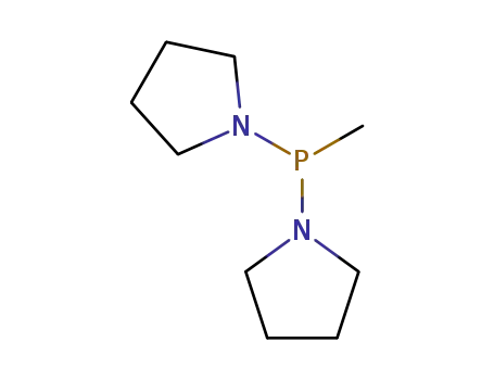 Molecular Structure of 160142-19-8 (Pyrrolidine, 1,1'-(methylphosphinidene)bis-)