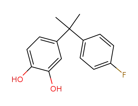 4-(4-Fluor-α,α-dimethylbenzyl)-brenzkatechin