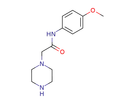 N-(4-METHOXYPHENYL)-2-PIPERAZIN-1-YLACETAMIDE